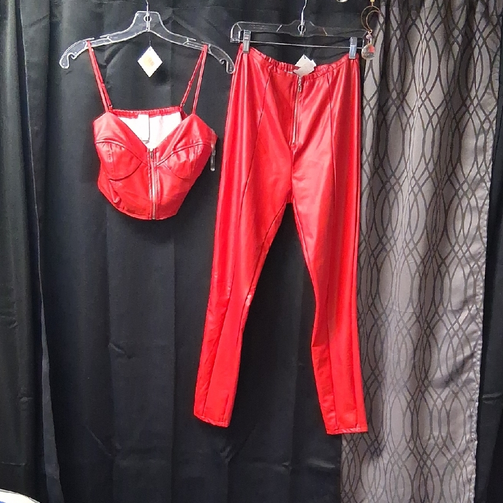 Mr & Mrs Italy Red Pantsuit